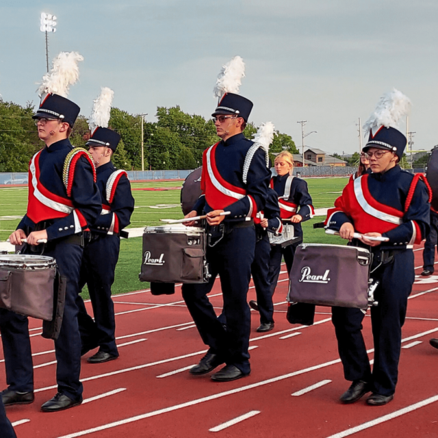 Percussion marchers